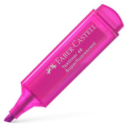 Faber-Castell Textliner 46 Μαρκαδόρος Υπογράμμισης Superflourescent Pink 5mm