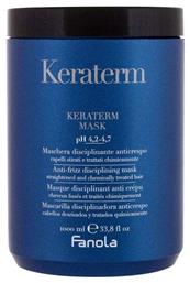 Fanola Μάσκα Μαλλιών Keraterm Anti-Frizz Disciplining για Επανόρθωση 1000ml