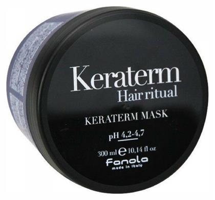 Fanola Μάσκα Μαλλιών Keraterm Anti-Frizz Disciplining για Επανόρθωση 300ml