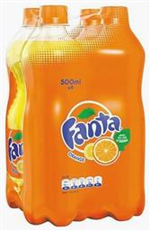 Fanta Πορτοκαλάδα με Ανθρακικό 4x500ml