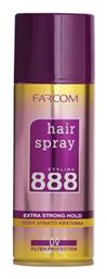Farcom Hair Spray 888 Extra Strong Hold 200ml