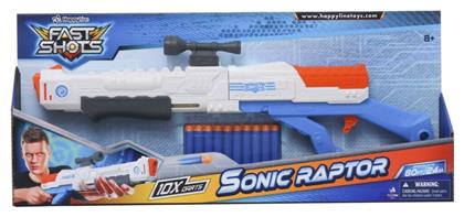 Fast Shots Dart Blaster Sonic Raptor από το BlablaToys