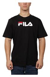 Fila Ανδρικό T-shirt Μαύρο με Στάμπα