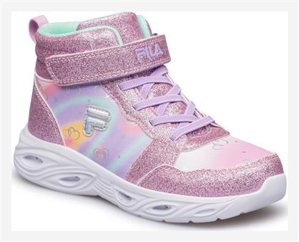 Fila Παιδικά Sneakers High Ανατομικά Ροζ