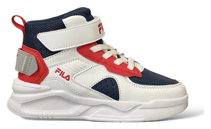 Fila Παιδικά Sneakers High Λευκά