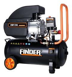 Finder Κομπρεσέρ Αέρος με Ισχύ 2hp και Αεροφυλάκιο 24lt από το Filinda