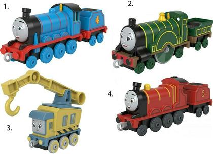 Fisher Price Thomas & Friends Τρενάκι για 3+ Ετών (Διάφορα Σχέδια) 1τμχ