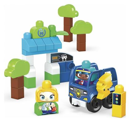 Fisher Price Τουβλάκια Mega Bloks Green Town Οικολογικό Λεωφορείο για 1+ Ετών 36τμχ