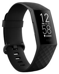 Fitbit Charge 4 Activity Tracker Αδιάβροχο με Παλμογράφο Μαύρο