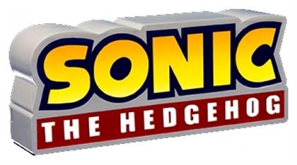 Fizz Creations Παιδικό Διακοσμητικό Φωτιστικό Sonic Hedgehog Logo Κίτρινο 23x6x13εκ.