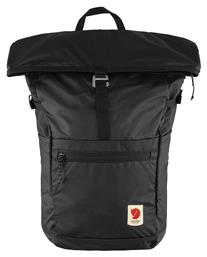 Fjallraven Coast Foldsack Ανδρικό Υφασμάτινο Σακίδιο Πλάτης Μαύρο