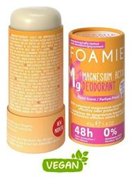 Foamie Happy Day Magnesium Active Floral Αποσμητικό 48h σε Stick Χωρίς Αλουμίνιο 40gr