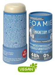 Foamie Refresh Magnesium Active Αποσμητικό 48h σε Stick Χωρίς Αλουμίνιο 40gr