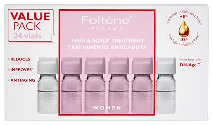 Foltene Hair & Scalp Treatment Αμπούλες Μαλλιών κατά της Τριχόπτωσης για Γυναίκες 24x6ml από το Pharm24