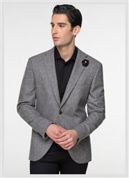 Fragosto Σακάκι Blazer της σειράς Micro - FRB23 3807 019 003 Grey