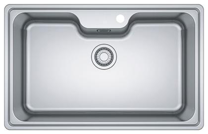 Franke Bell BCX 610-81 Ένθετος Νεροχύτης Inox Σατινέ Μ81xΠ51cm Ασημί