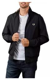 Fred Perry Brentham Ανδρικό Χειμωνιάτικο Μπουφάν Bomber Μαύρο