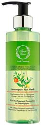 Fresh Line Lemongrass Regulating Face Wash with Orange & Tea Tree Pump 220ml