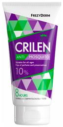 Frezyderm Crilen Anti Mosquito 10% Άοσμο Εντομοαπωθητικό Γαλάκτωμα σε Σωληνάριο Κατάλληλο για Παιδιά 150ml από το Pharm24