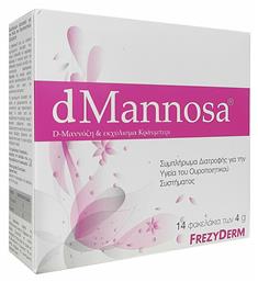 Frezyderm dMannosa Συμπλήρωμα Διατροφής για την Υγεία του Ουροποιητικού Συστήματος 14 φακελίσκοι