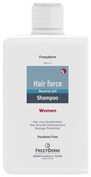 Frezyderm Hair Force Women Σαμπουάν κατά της Τριχόπτωσης για Όλους τους Τύπους Μαλλιών 200ml