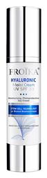 Froika Hyaluronic Moist Κρέμα Προσώπου Ημέρας με SPF30 για Ενυδάτωση με Υαλουρονικό Οξύ 50ml