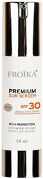 Froika Premium Sunscreen Αντηλιακή Κρέμα Προσώπου SPF30 50ml από το Pharm24