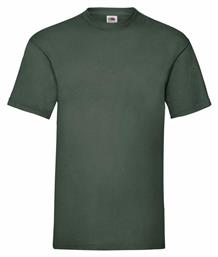 Fruit of the Loom Valueweight Τ Ανδρικό Διαφημιστικό T-shirt Κοντομάνικο Bottle Green