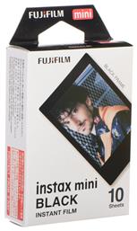 Fujifilm Color Instax Mini Instant (10 Exposures) Black