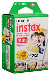 Fujifilm Color Instax Mini Instant (2x10 Exposures) White