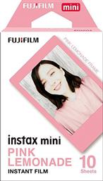 Fujifilm Color Instax Mini Pink Lemonade Instant Φιλμ (10 Exposures)