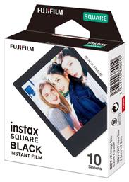 Fujifilm Color Instax Square Instant (10 Exposures) Black