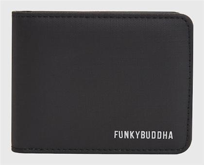 Funky Buddha Ανδρικό Πορτοφόλι Μαύρο