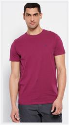 Funky Buddha Ανδρικό T-shirt Κοντομάνικο Aubergine