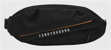 Funky Buddha Ανδρικό Τσαντάκι Μέσης Μαύρο από το Funky Buddha