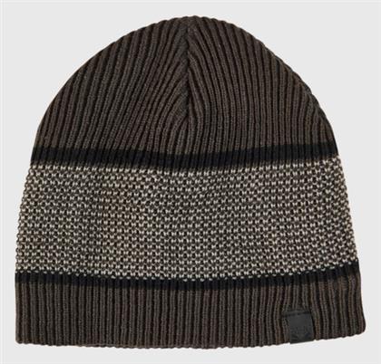 Funky Buddha Beanie Ανδρικός Σκούφος Πλεκτός σε Γκρι χρώμα