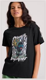 Funky Buddha T-Shirt Μαύρο