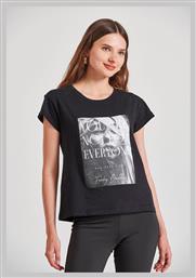 Funky Buddha T-Shirt Μαύρο