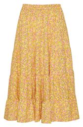 Funky Buddha W Midi/maxi Skirts - Fbl00910314-yellow Multi