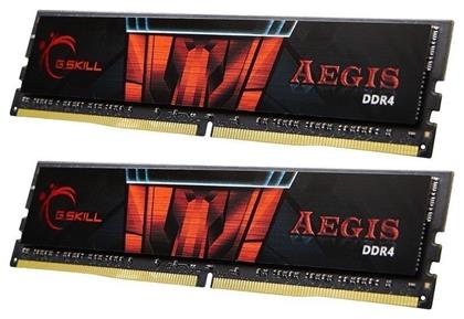 G.Skill Aegis 16GB DDR4 με 2 Modules (2x8GB)