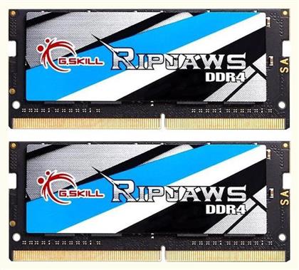 G.Skill Ripjaws 32GB DDR4 RAM με 2 Modules (2x16GB) και Ταχύτητα 2666 για Laptop