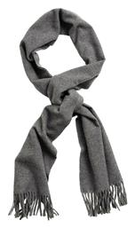 Gant Ανδρικό Κασκόλ Μάλλινο Γκρι