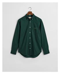 Gant Βαμβακερό Πουκάμισο Tartan Green