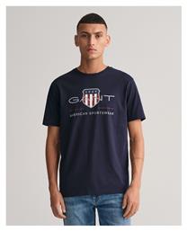 Gant T-shirt Navy Μπλε