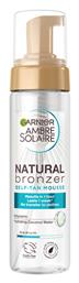 Garnier Ambre Solaire Natural Bronzer Mousse 200ml