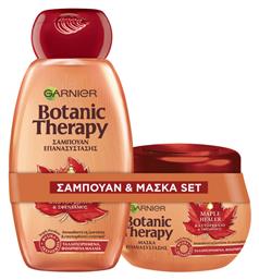 Garnier Botanic Therapy Maple Healer Σετ Θεραπείας Μαλλιών με Σαμπουάν και Μάσκα 2τμχ