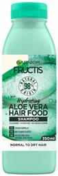 Garnier Fructis Hair Food Aloe Vera Σαμπουάν Αναδόμησης/Θρέψης για Όλους τους Τύπους Μαλλιών 350ml