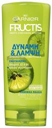 Garnier Fructis Strength & Shine Conditioner Αναδόμησης/θρέψης για Όλους τους Τύπους Μαλλιών 250ml από το e-Fresh