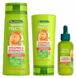 Garnier Fructis Vitamin & Strength Σετ Περιποίησης Μαλλιών με Σαμπουάν 3τμχ