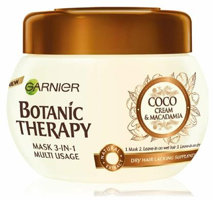 Garnier Μάσκα Μαλλιών Ultimate Blends Coconut Milk & Macadamia για Λείανση 300ml